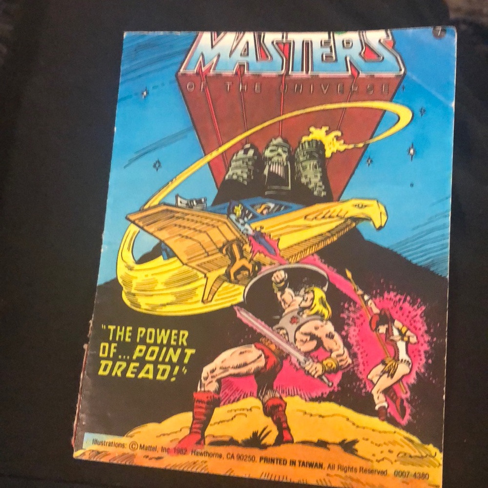 MOTU POINT DREAD MINI COMIC